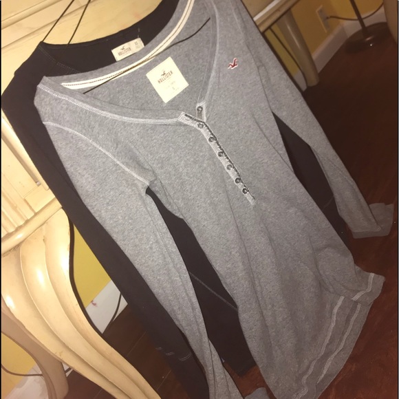 2 long sleeve hollister shirts - Picture 7 of 7